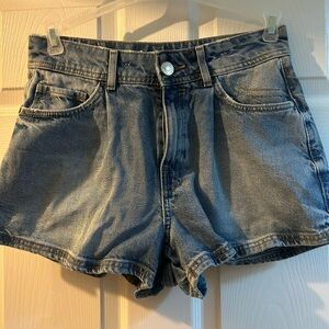 High Waisted Denim Women's Shorts
